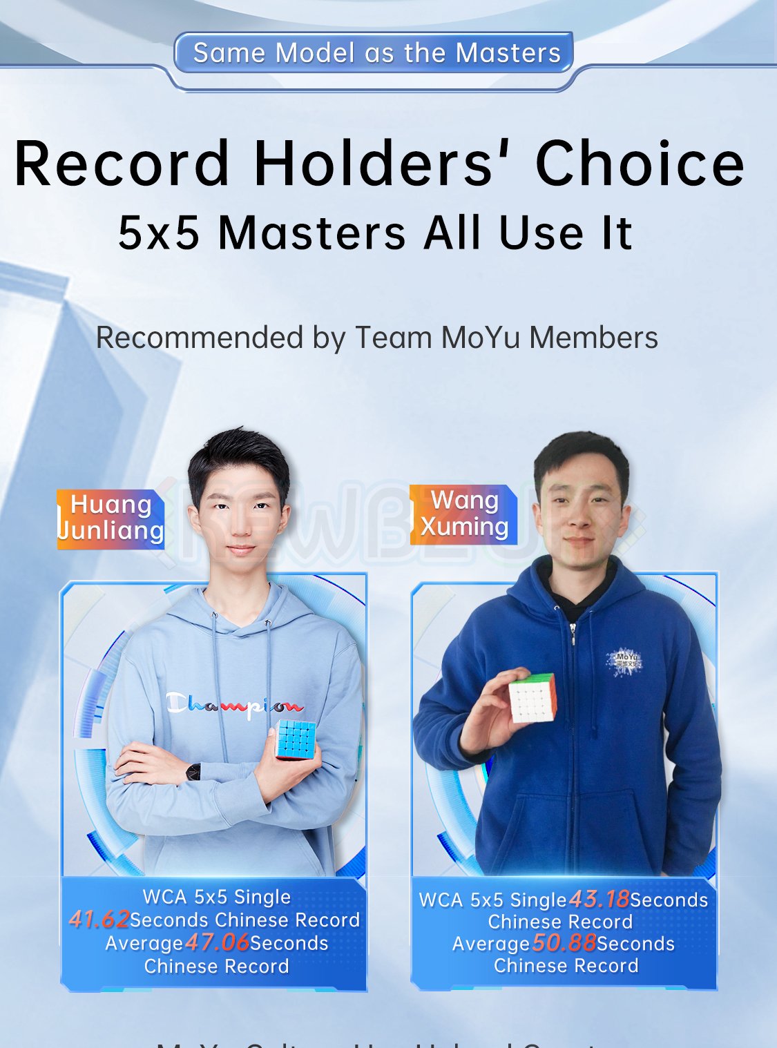 MoYu AoChuang V6 5x5 Double-Track (Magnetic, UV, Ball-Core)