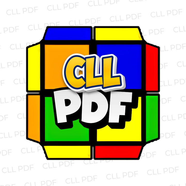 Full 2x2 CLL Algorithm Sheet (PDF Download)
