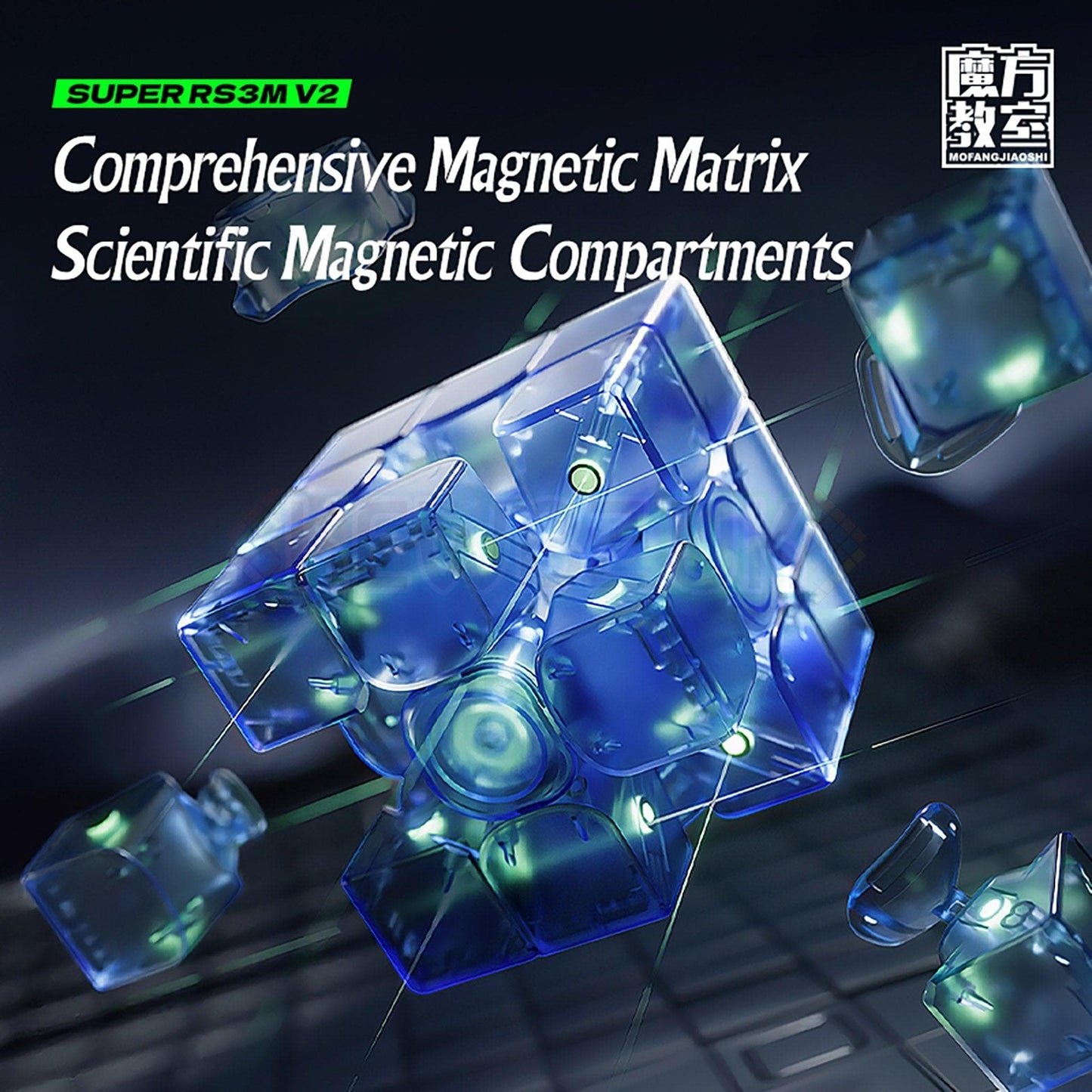 MoYu Super RS3M V2 (Magnetic, Maglev, UV)
