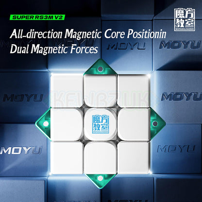MoYu Super RS3M V2 (Magnetic, Maglev, UV)