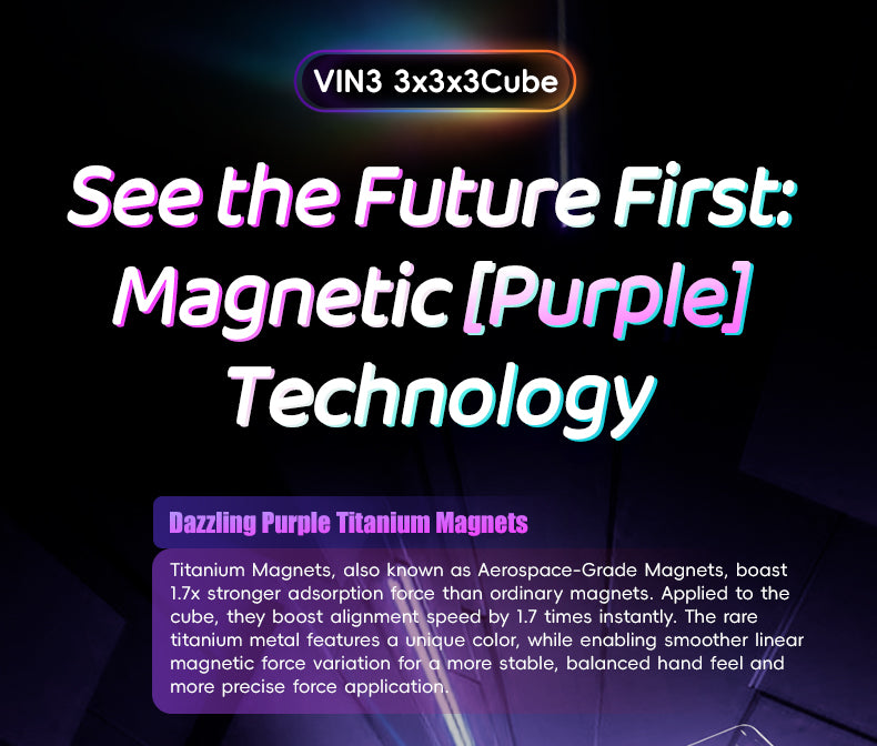 VIN3 3x3 Nova (Flagship) from KewbzUK Speed Cube Shop 26