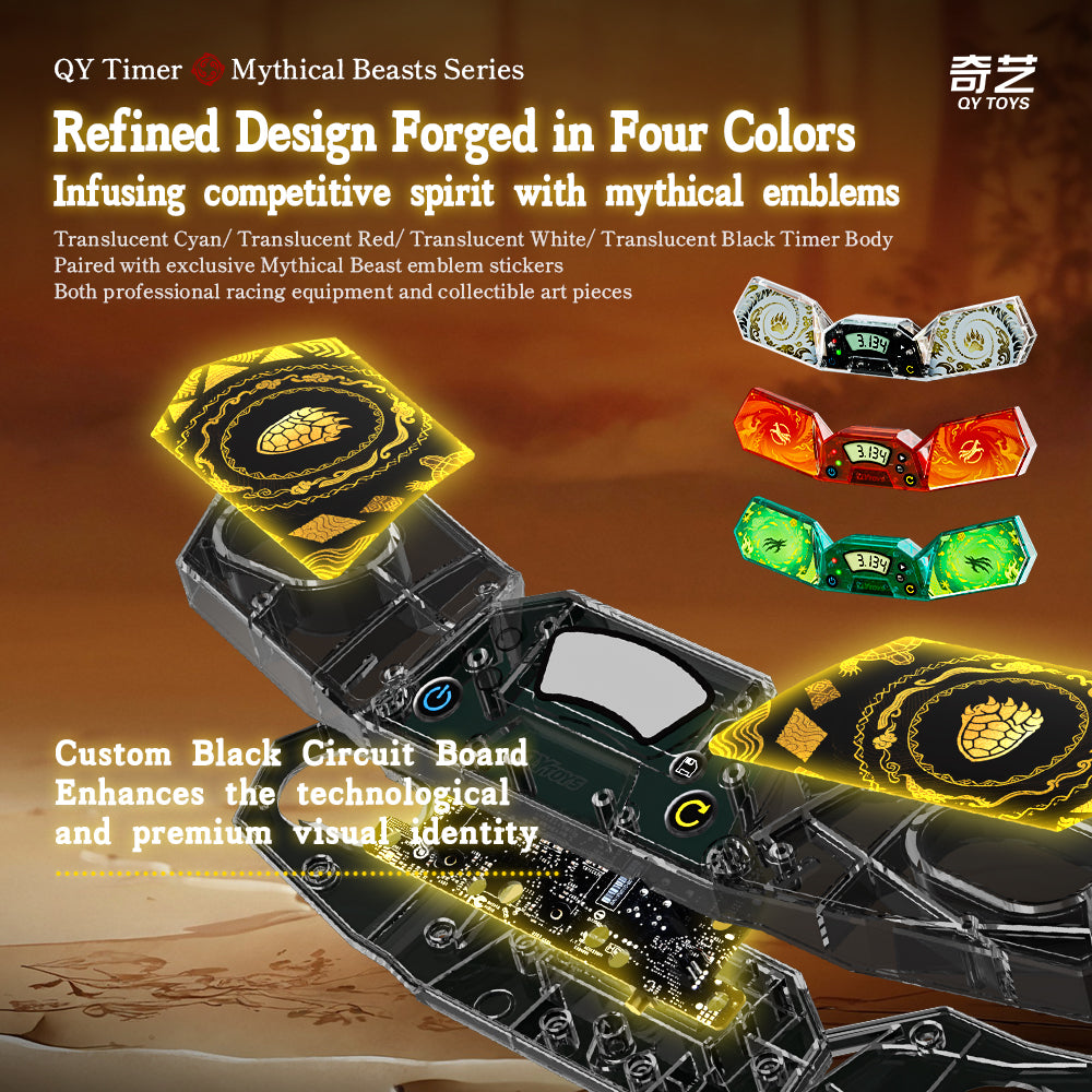 QiYi Timer VermilionBird from KewbzUK Speed Cube Shop 13