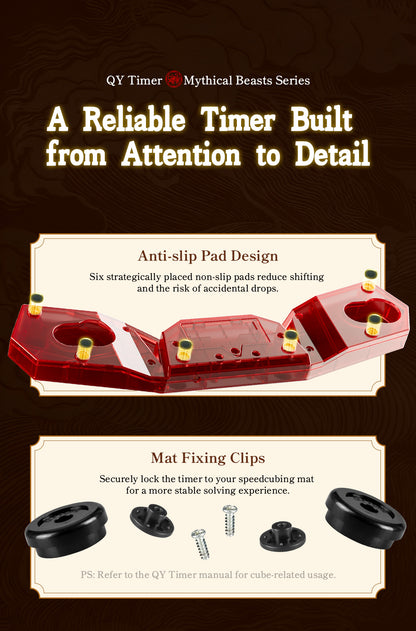 QiYi Timer VermilionBird from KewbzUK Speed Cube Shop 24