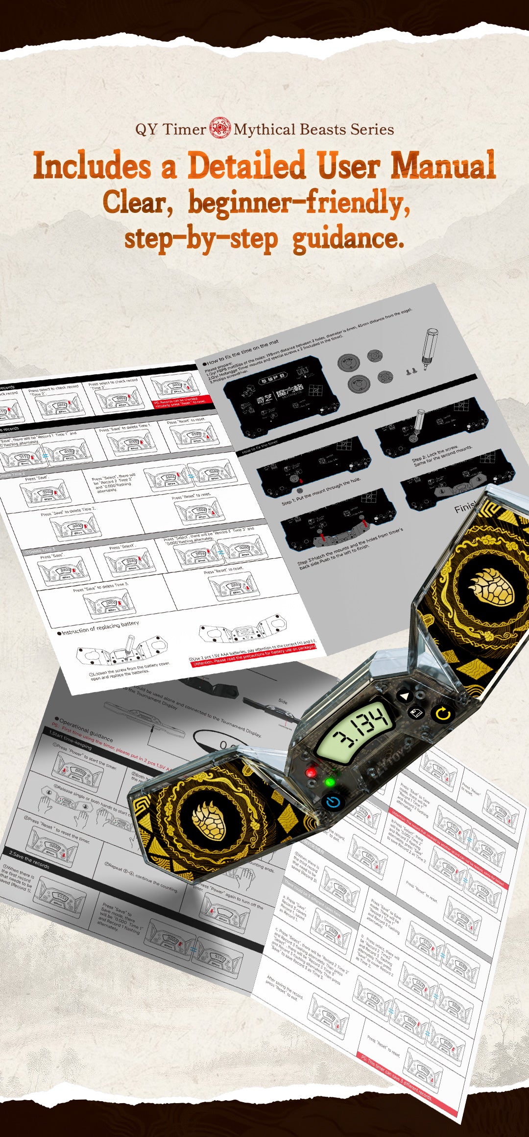 QiYi Timer AzureDragon from KewbzUK Speed Cube Shop 26