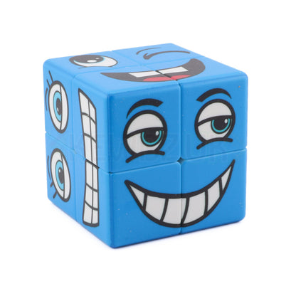Blue Face Cube