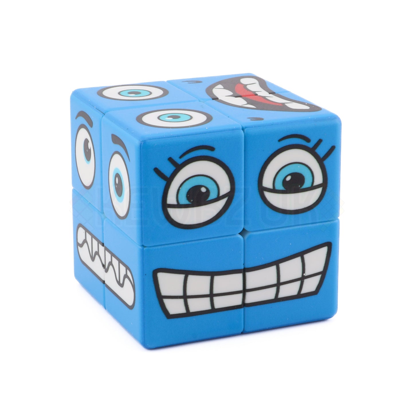 Blue Face Cube