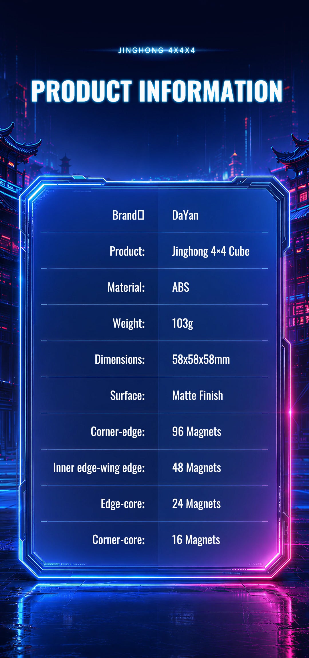 DaYan JingHong (Magnetic, Ball-Core) 17