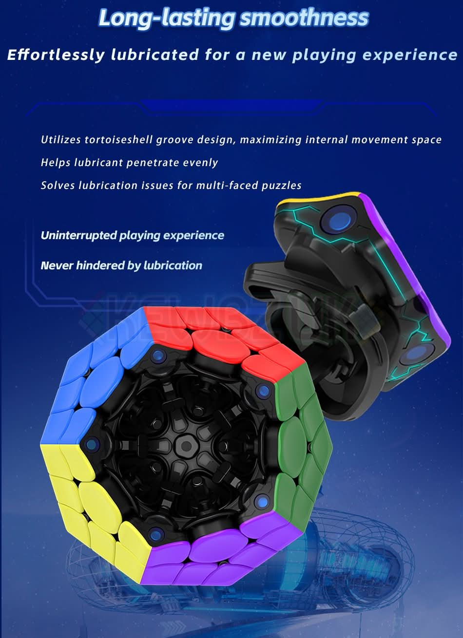 DianSheng Galaxy Megaminx (Magnetic, Ball-Core)