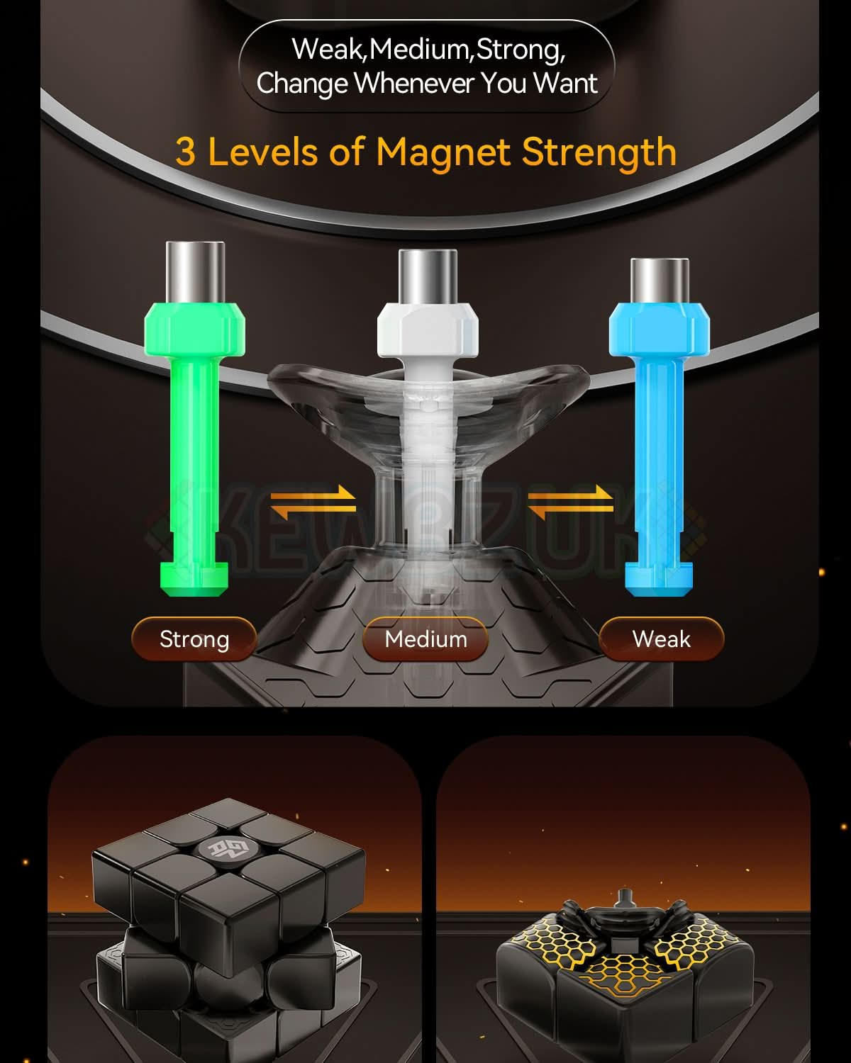 GAN 15 (Magnetic, Maglev, UV, Ball-Core)