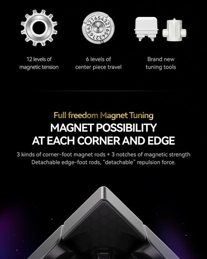 GAN 16 Max (Magnetic, Maglev, UV, Ball-Core)
