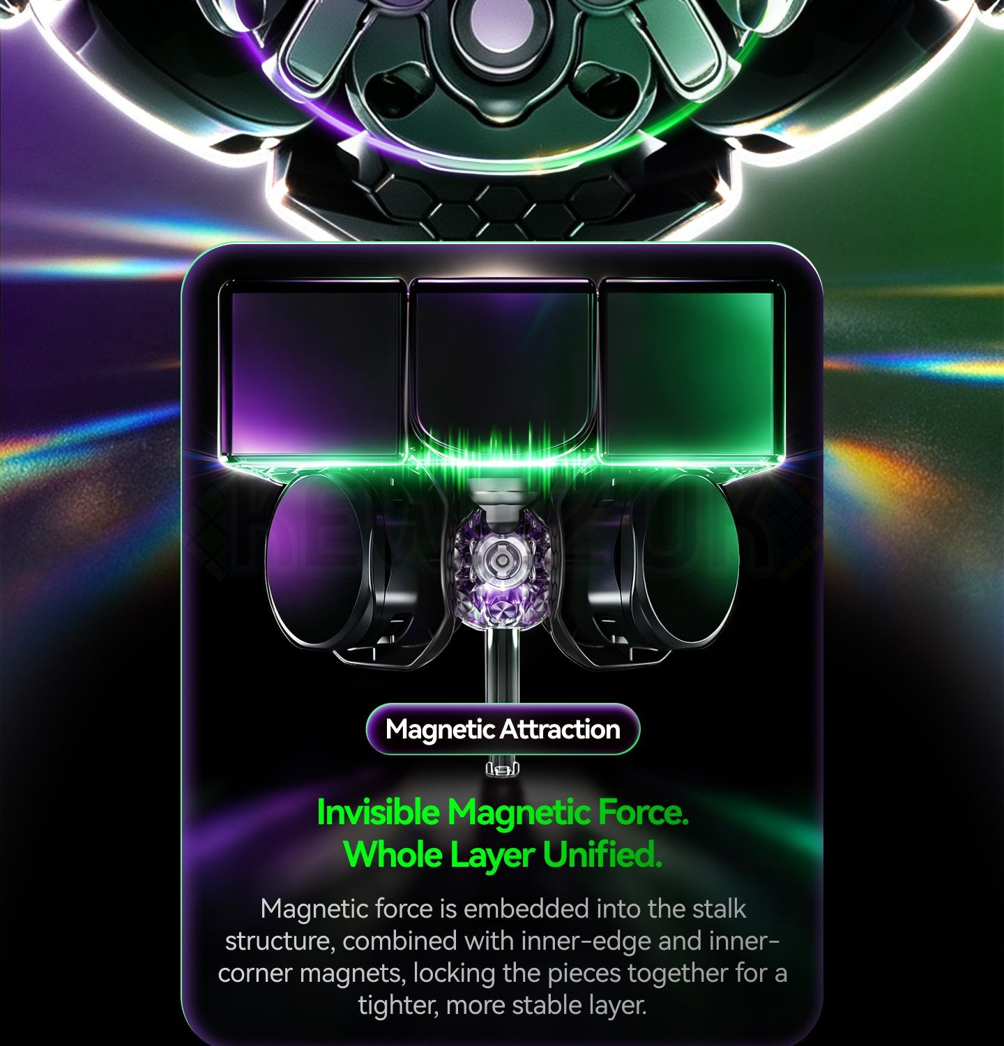 GAN 17 MagDrive (Magnetic, Maglev, UV, Ball-Core)