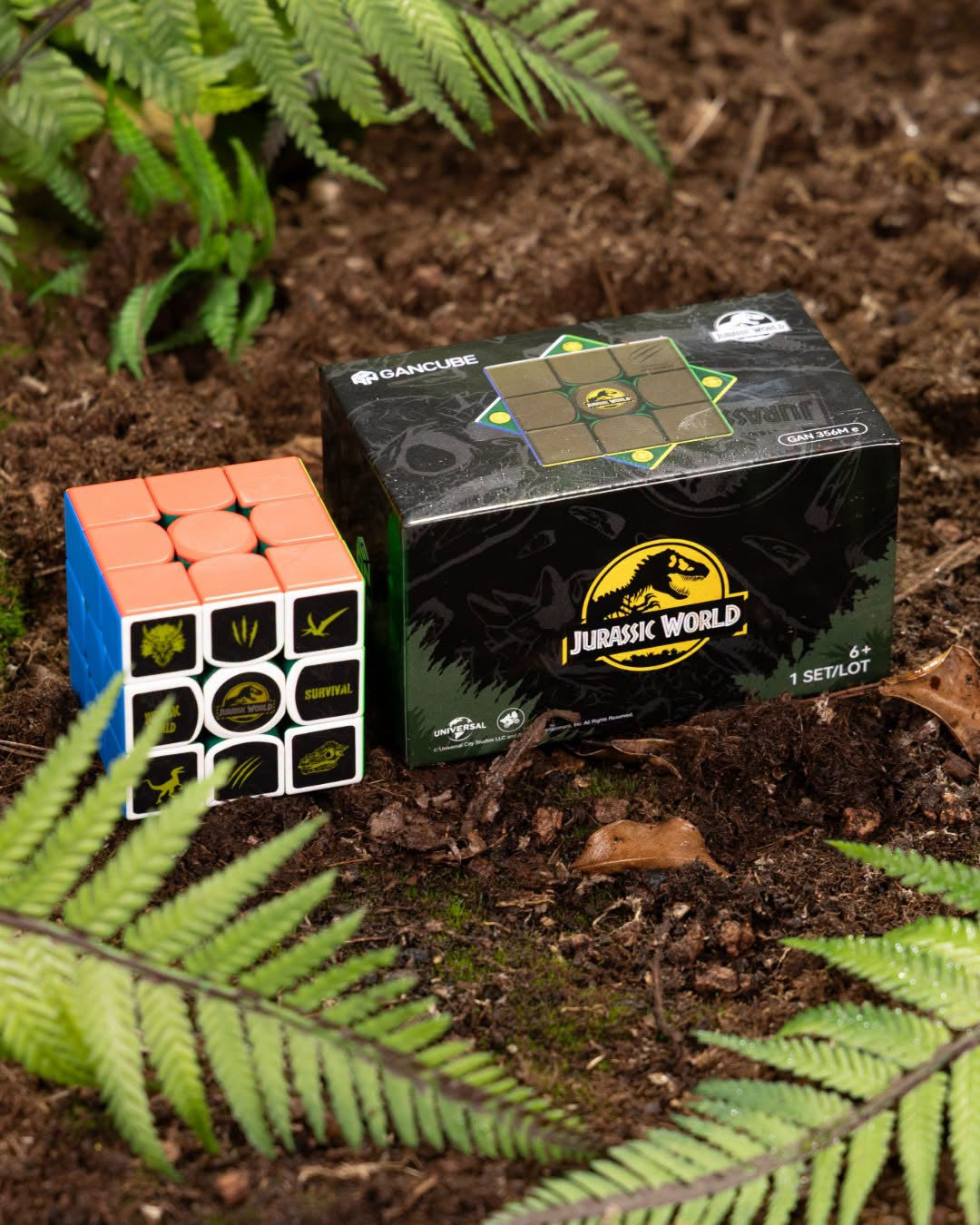 GAN 356 ME Jurassic World Edition (Magnetic) 1