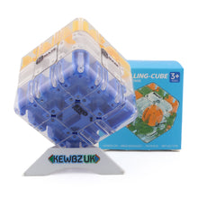Labyrinthe 3D en cube (69 mm)