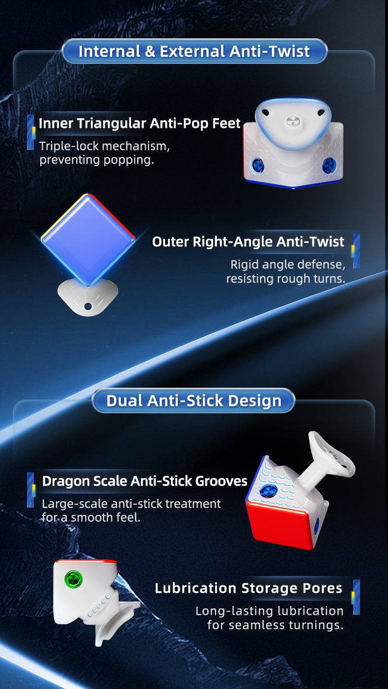 MoYu WeiLong V11 3x3 (8-Magnet, UV, Ball-Core)