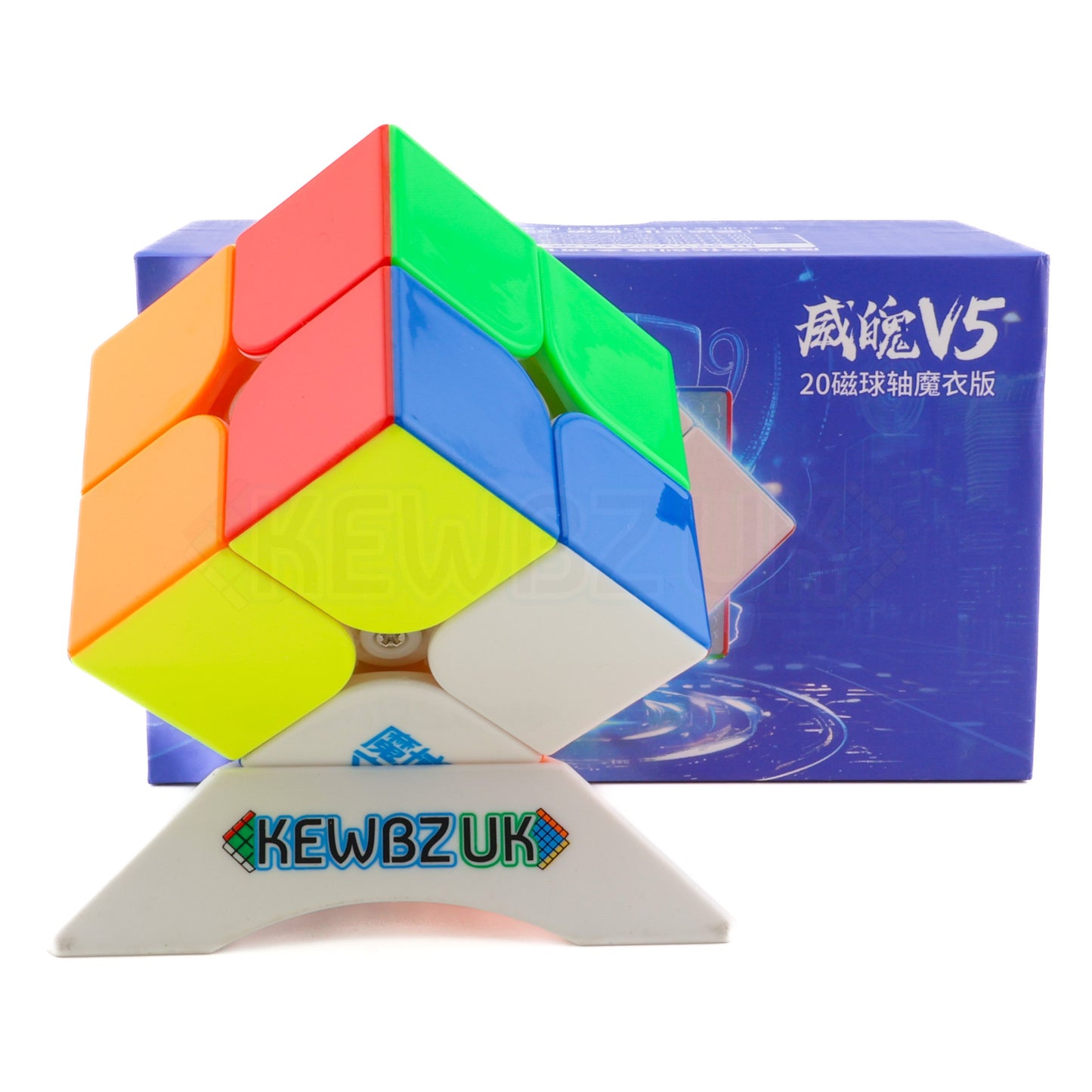 MoYu WeiPo V5 2x2 (20-Magnet, Maglev, UV, Ball-Core)