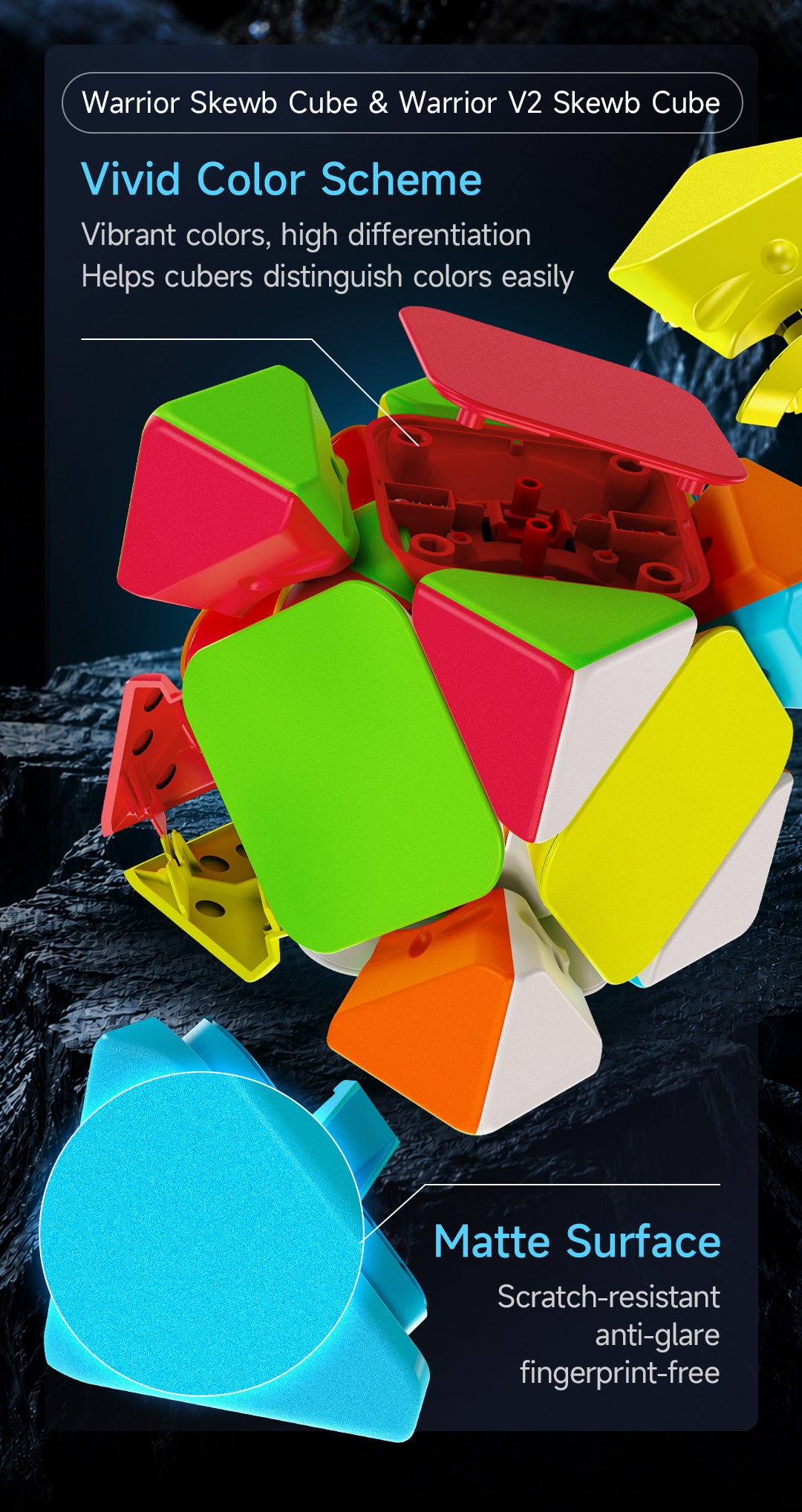 QiYi Warrior Skewb V2 18