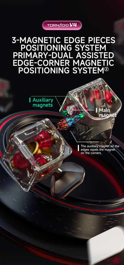 QiYi XMD 3x3 Tornado V4 Flagship (Magnetic, Ball-Core)
