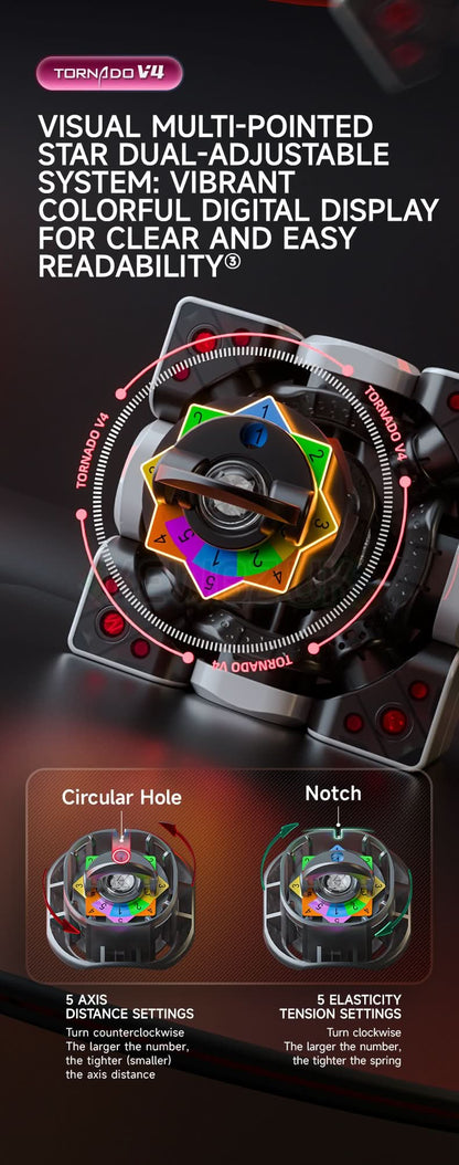 QiYi XMD 3x3 Tornado V4 Flagship (Magnetic, Ball-Core)