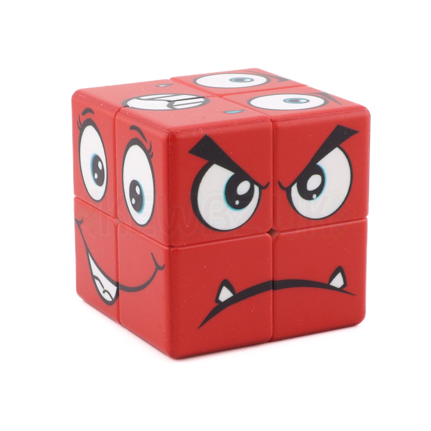 Red Face Cube
