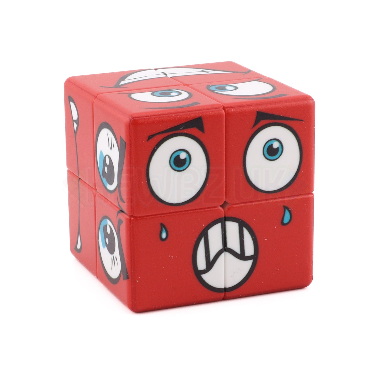 Red Face Cube