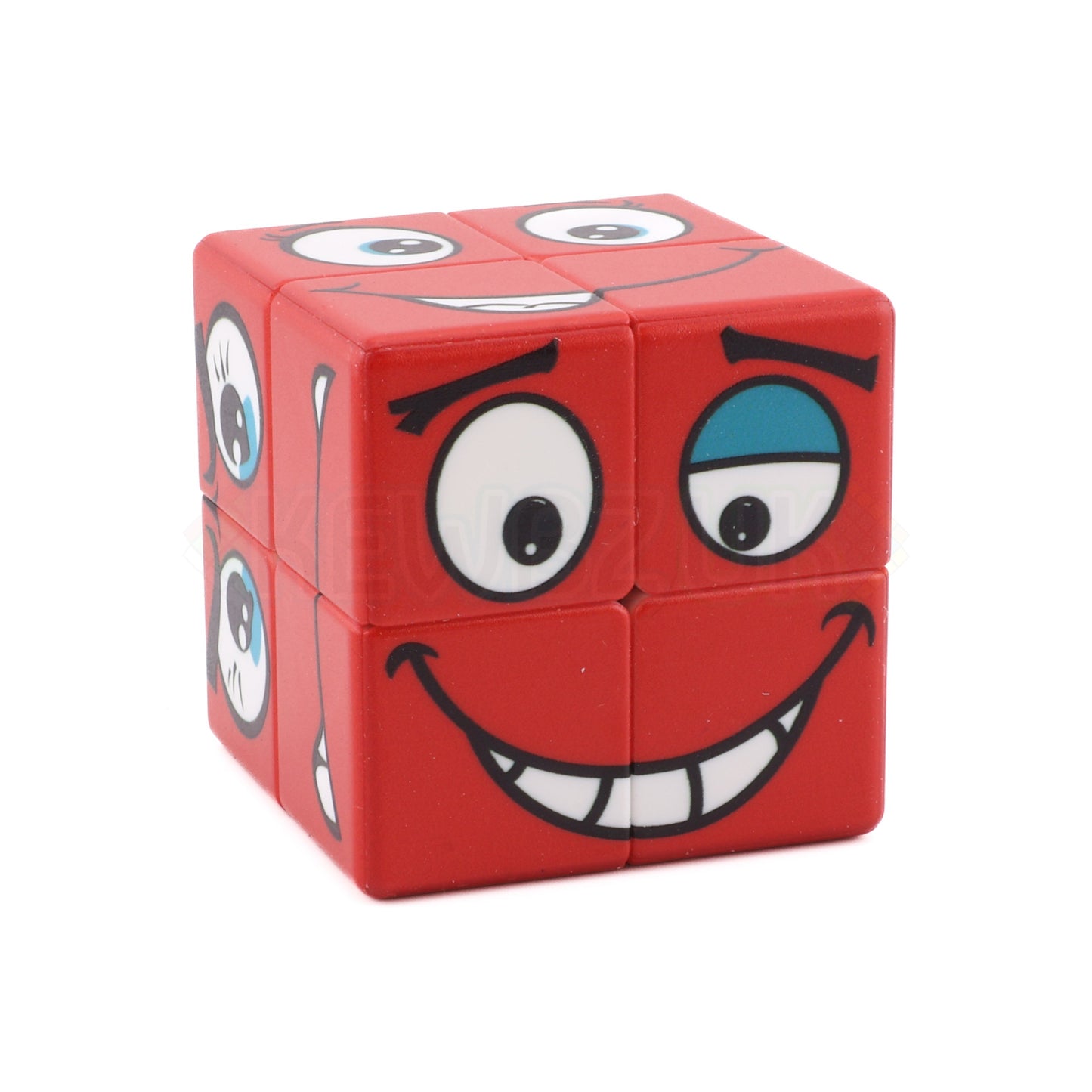 Red Face Cube