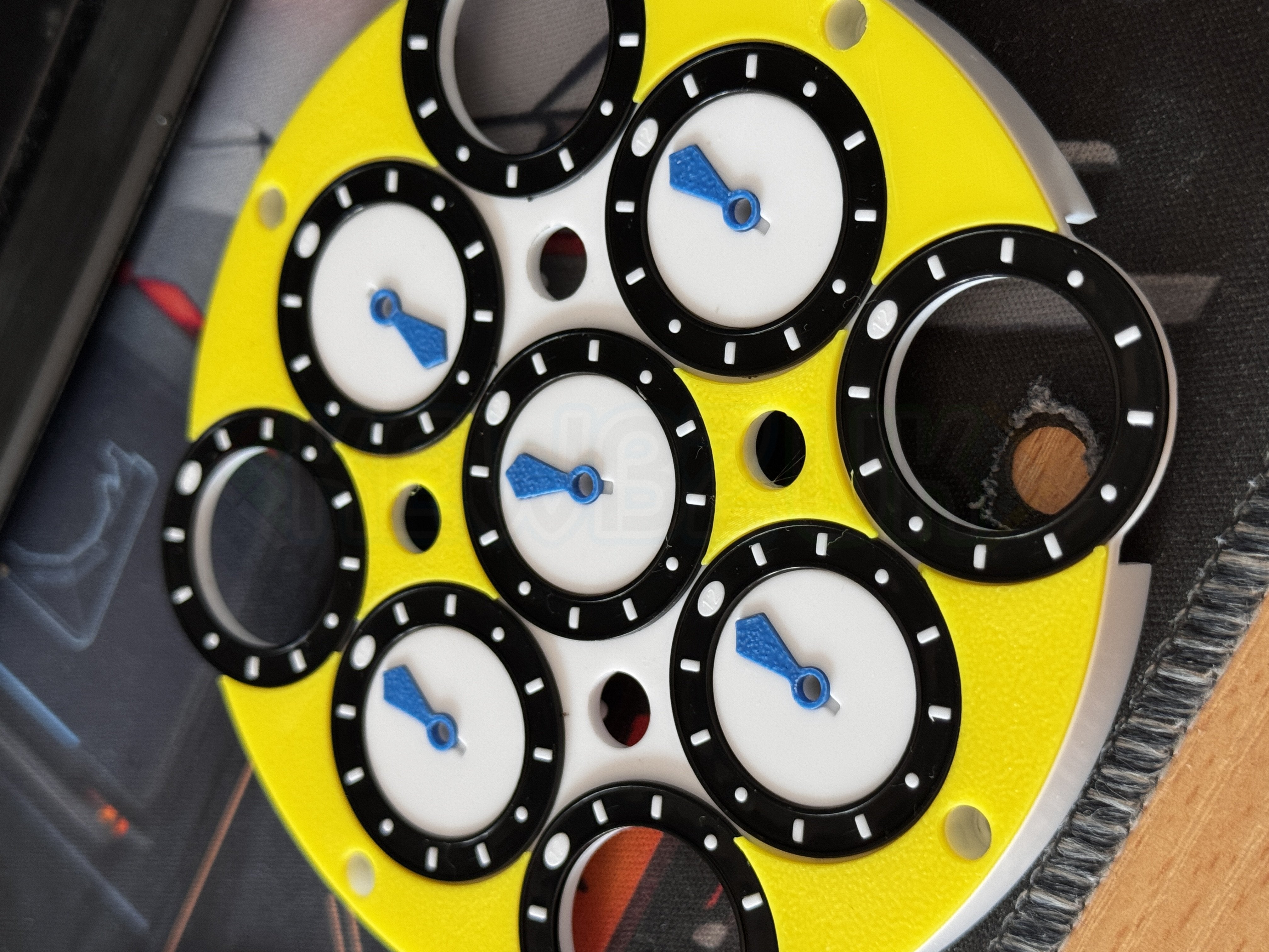 Forg3d SengSo V2 Clock Inserts