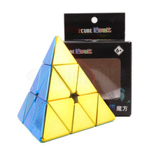 ZCube Metalic Pyraminx M (Gehamerd)