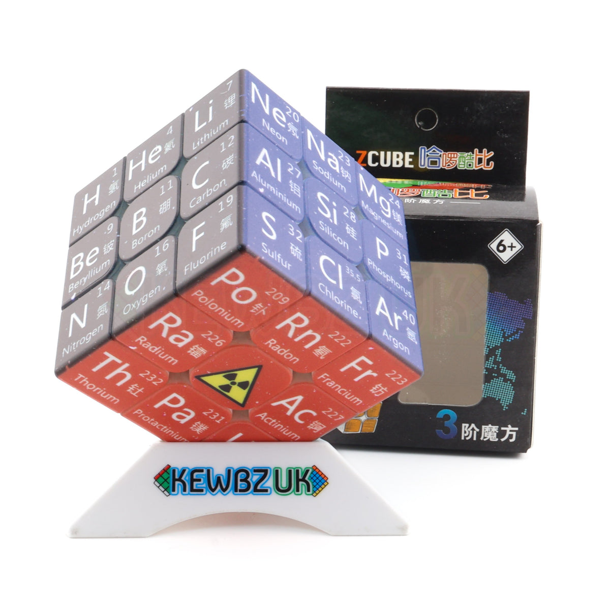 Periodic Table 3x3 (Red)