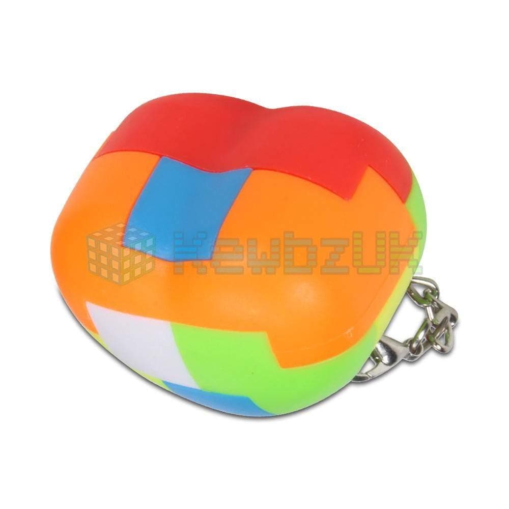 LeFun Love Heart Block Keychain